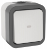 TORS Переключатель однокл. с ин. 10А IP55 TS202 белый