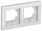 BRITE Рамка 2-ая IP44 РУ-2-БрБ-44 белый