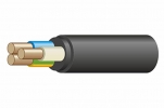 Кабель ВВГнг(А)-LS 3х2,5 ок(N,PE)-0,66
