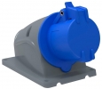 Розетка стационарная ССИ-113 16А-6ч/200-250В 2Р+РЕ IP44 MAGNUM