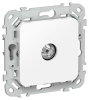 FLITE Розетка TV экран. оконечная тип M РТВм-1-1-1-ФлБ белый